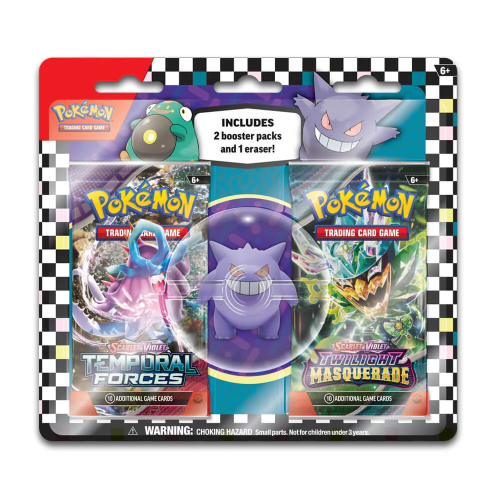 Pokémon Back to School Eraser Blister 2024 - Image 2