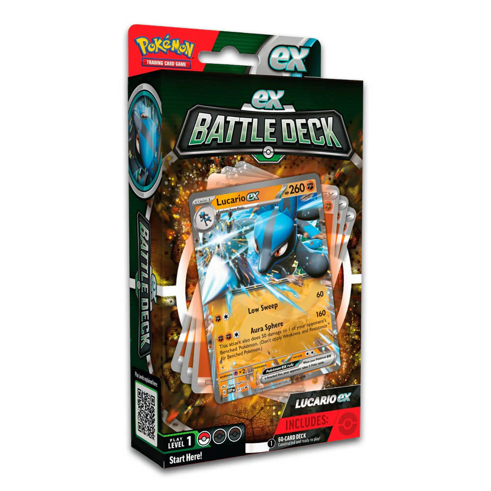 Pokémon Battle Deck Ex - Ampharos EX/Lucario EX