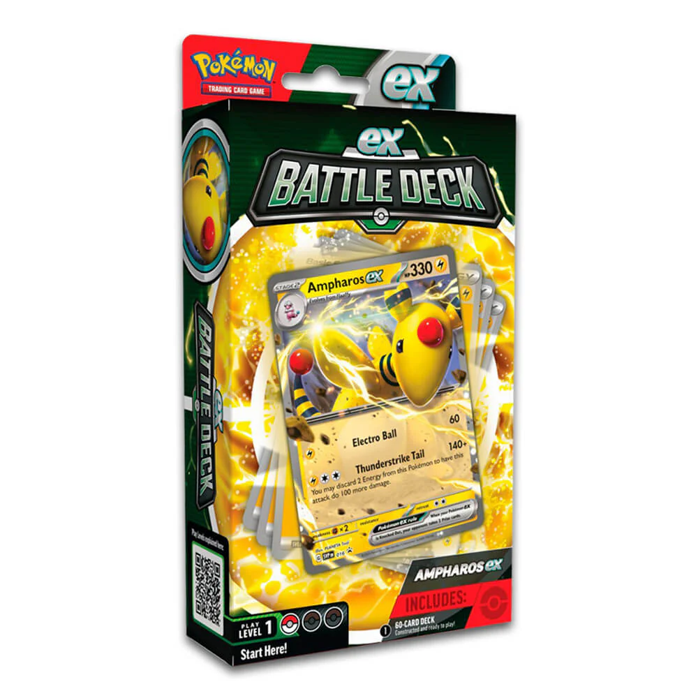 Pokémon Battle Deck Ex - Ampharos EX/Lucario EX - Image 2