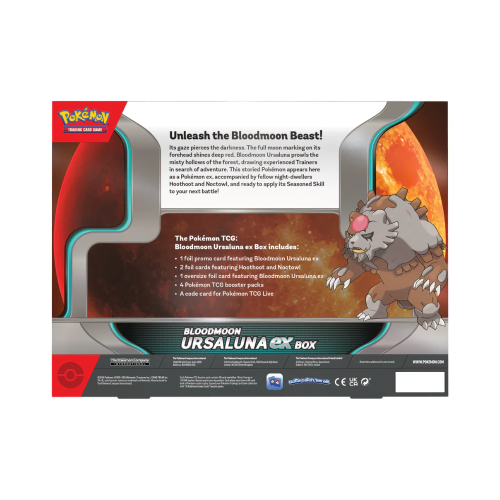 Pokémon Bloodmoon Ursaluna Ex Box - Image 3