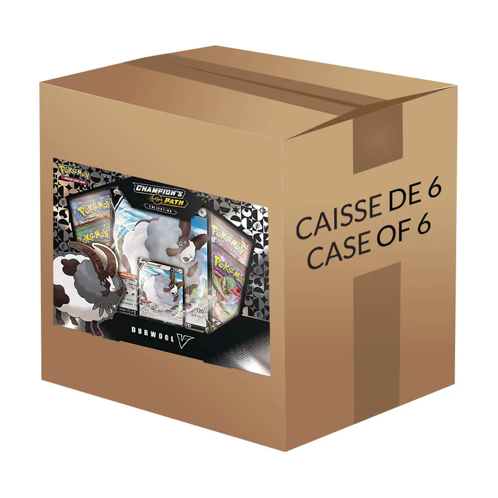 Pokémon Champion’s Path Collection Dubwool V - Caisse Scellée de 6