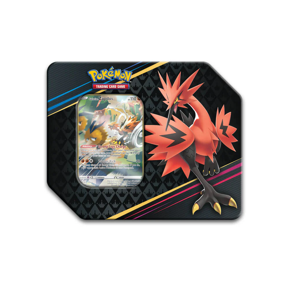 Pokémon Crown Zenith Galarian Tin - Image 2