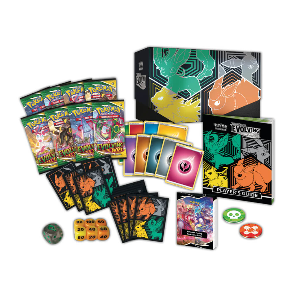 Pokémon Evolving Skies Elite Trainer Box - Umbreon, Flareon, Jolteon & Leafeon - Image 2