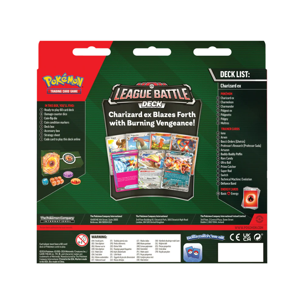 Pokémon League Battle Deck - Charizard Ex - Image 2