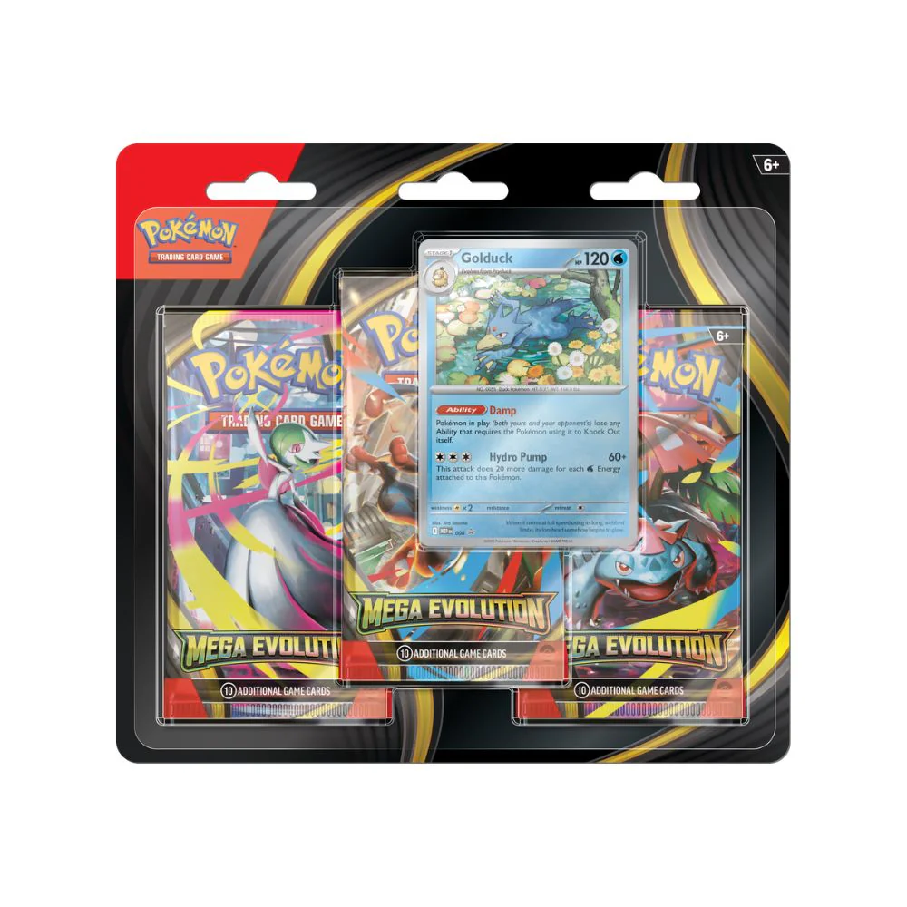 Pokémon - Mega Evolution Base Set - 3 Pack Blister - Image 2