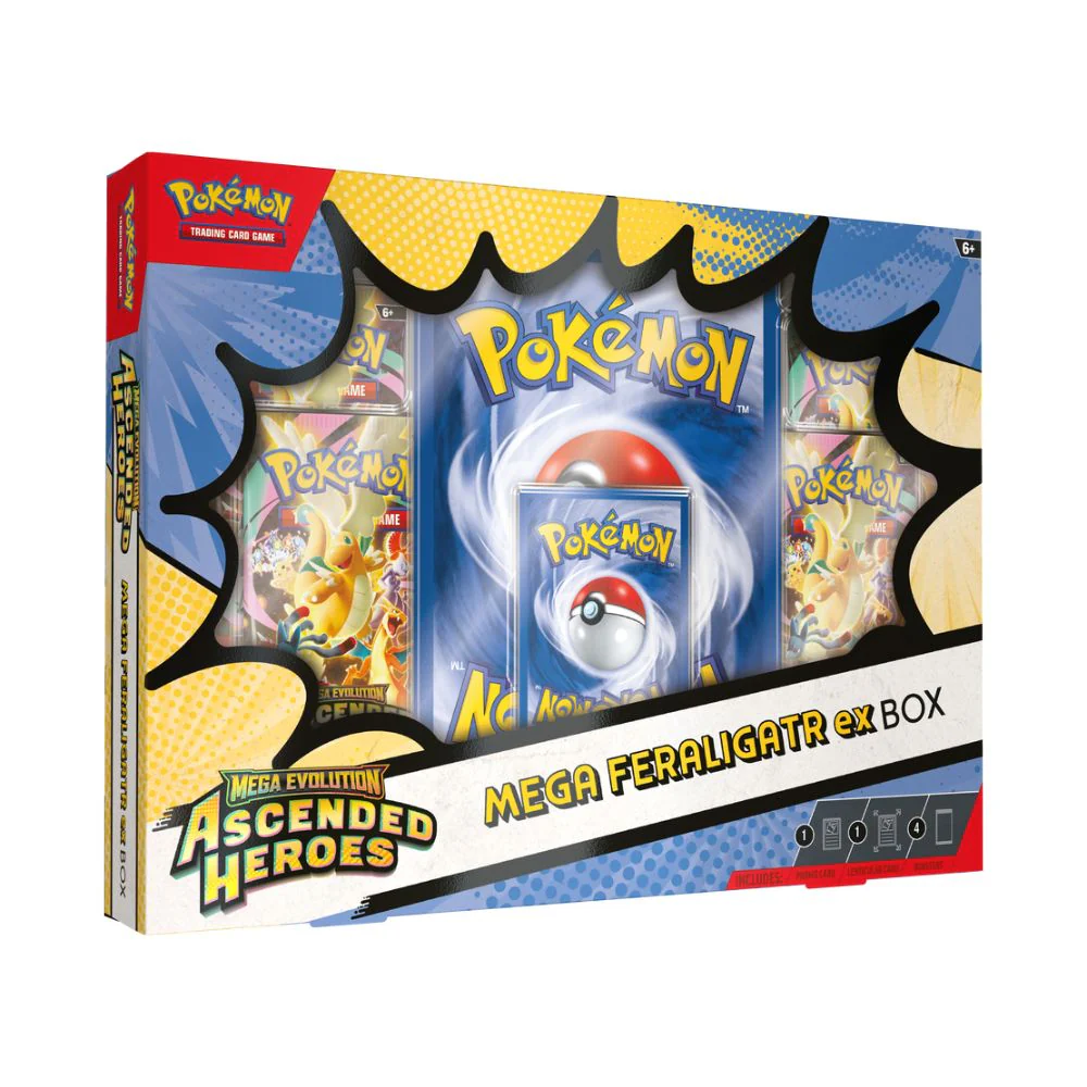 Pokémon - Mega Evolution Ascended Heroes - Mega Ex Box - Caisse Scellée de 6 - Image 3