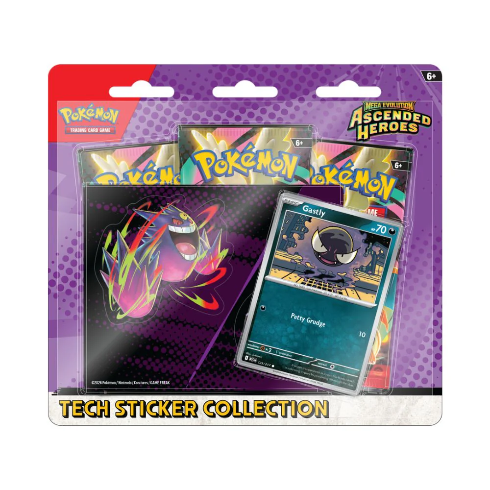 Pokémon - Mega Evolution Ascended Heroes - Tech Sticker Collection - Image 2