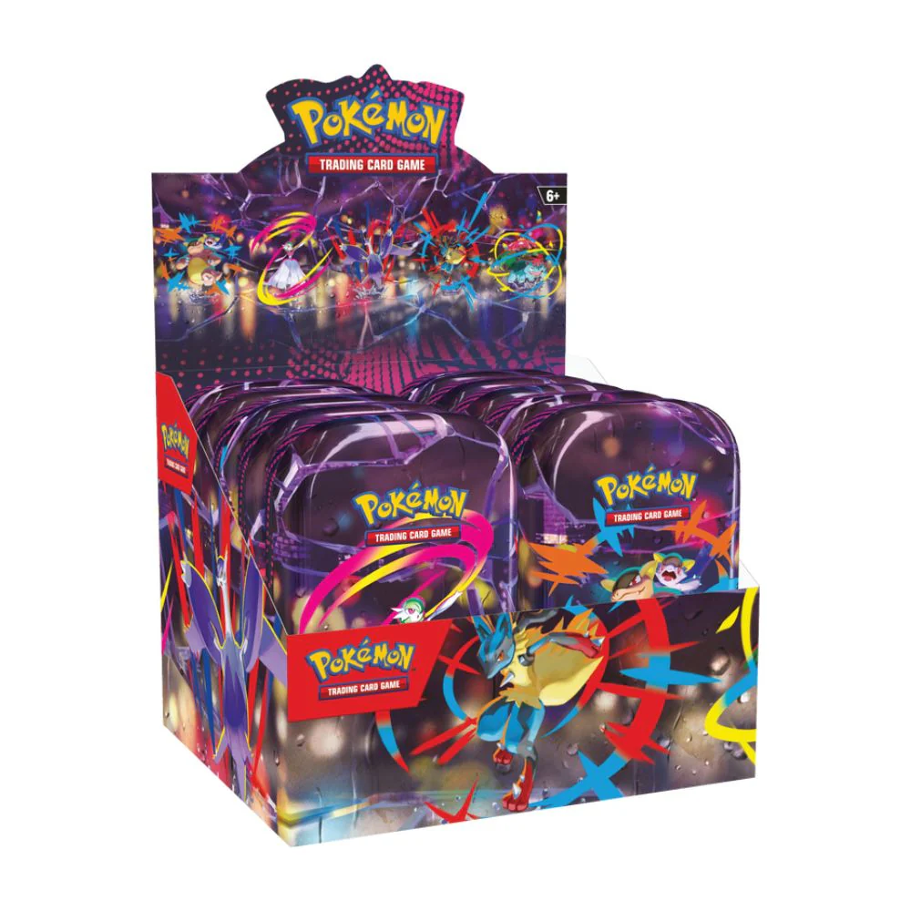 Pokémon Mega Heroes Mini Tin Display