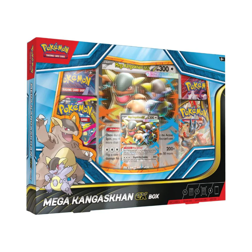 Pokémon Mega Kangaskhan Ex Box - Caisse Scellée de 6 - Image 2