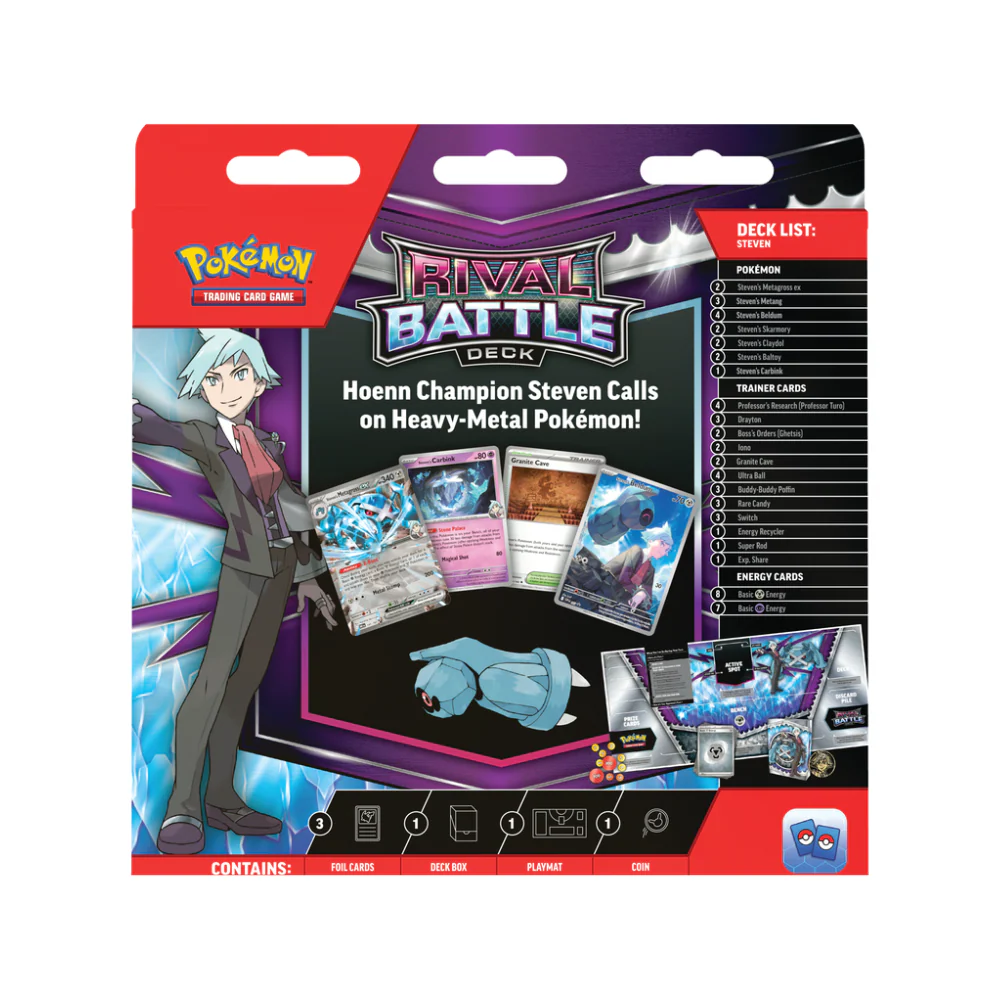 Pokémon Rival Battle Decks - Steven (English) - Image 2