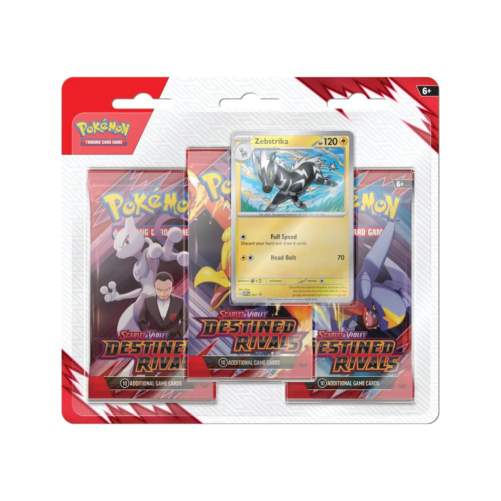 Pokémon Scarlet & Violet Destined Rivals 3 Pack Blister - Image 2