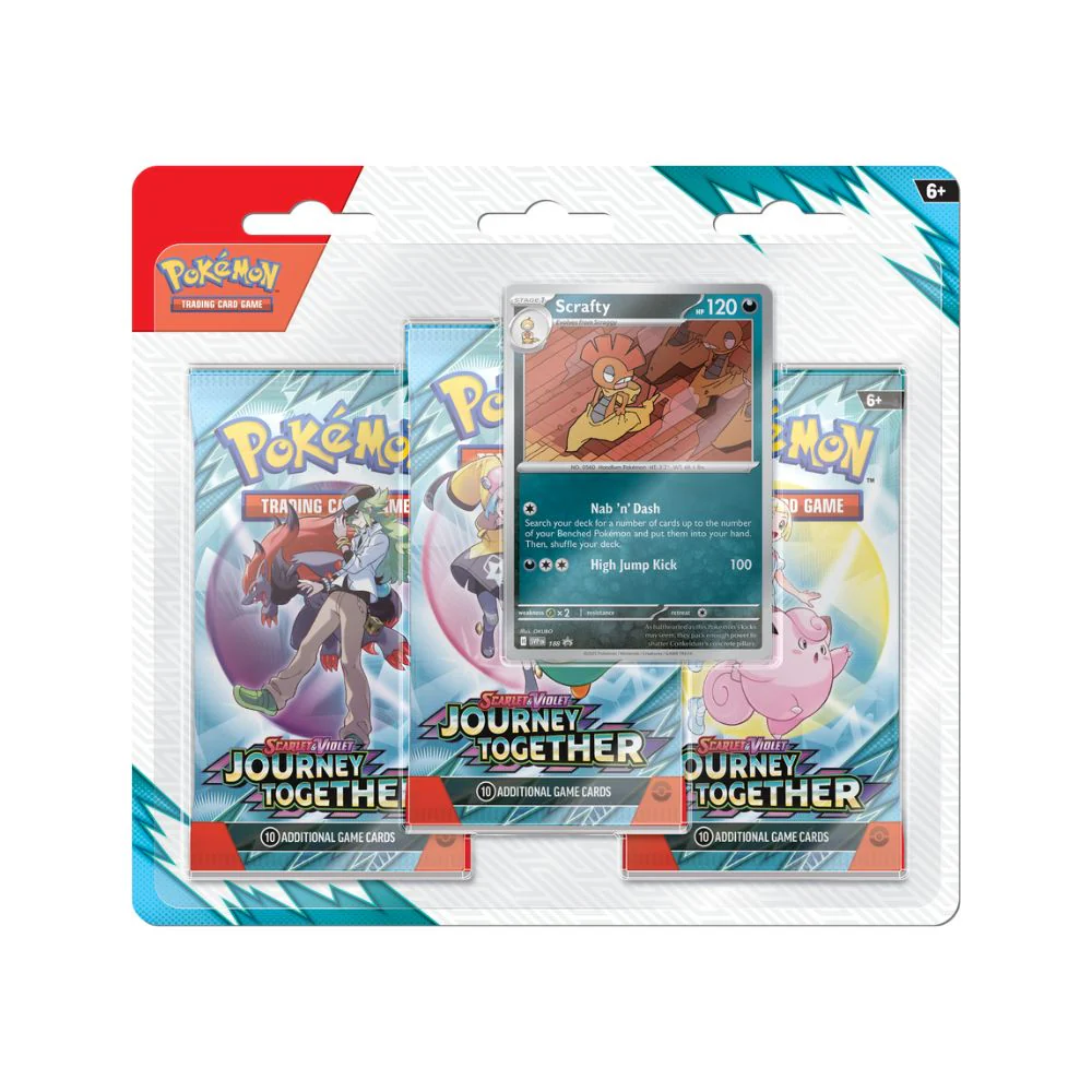 Pokémon Scarlet & Violet Journey Together 3 Pack Blister - Image 2