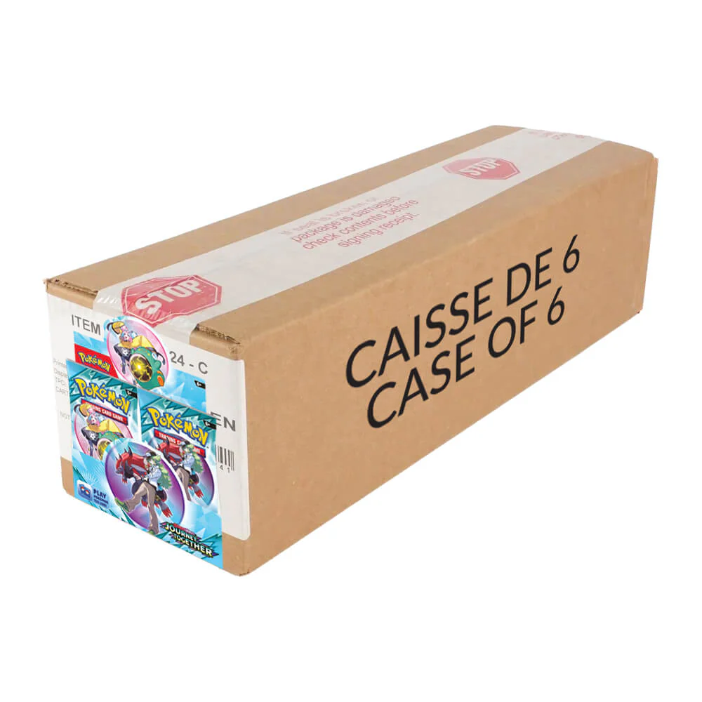 Pokémon Scarlet & Violet Journey Together Booster Box - Caisse Scellée de 6