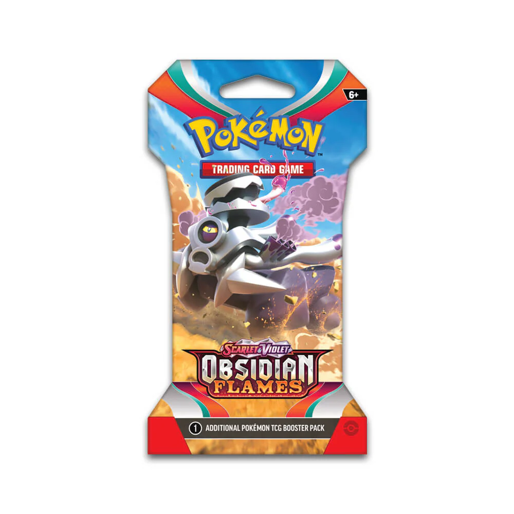 Pokémon Scarlet & Violet Obsidian Flames Sleeved Pack - Image 3