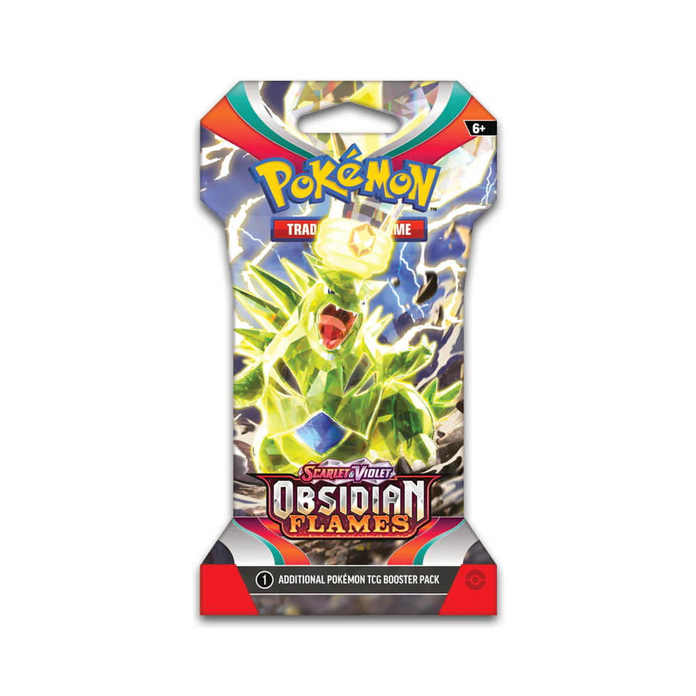 Pokémon Scarlet & Violet Obsidian Flames Sleeved Pack - Image 4
