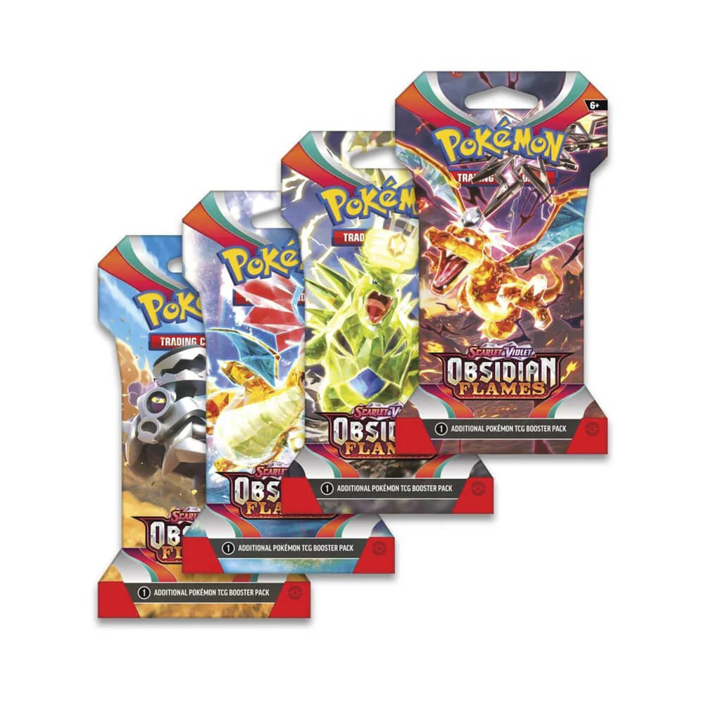 Pokémon Scarlet & Violet Obsidian Flames Sleeved Pack - Image 5