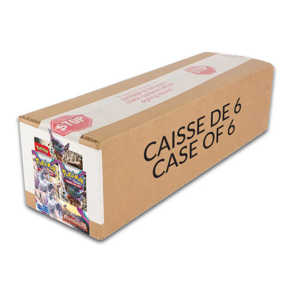 Pokémon Scarlet & Violet Paldea Evolved Booster Box - Caisse Scellée de 6