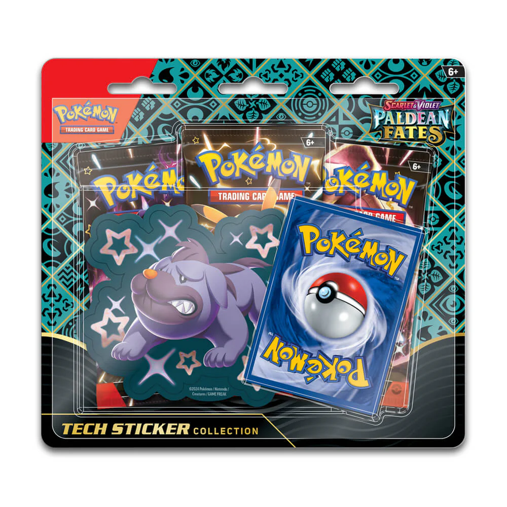 Pokémon Scarlet & Violet Paldean Fates Tech Sticker Collection - Image 3