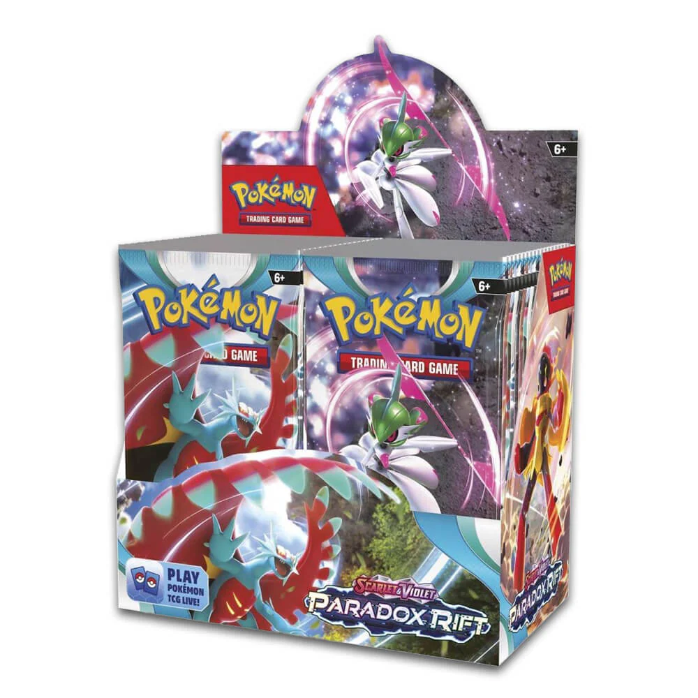 Pokémon Scarlet & Violet Paradox Rift Booster Box - Caisse Scellée de 6 - Image 2