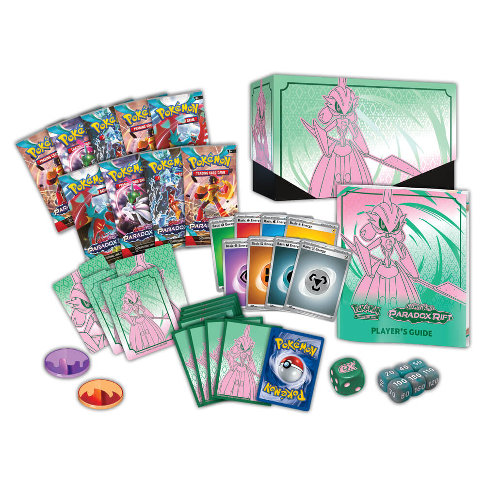 Pokémon Scarlet & Violet Paradox Rift Elite Trainer Box Iron Valiant - Image 2