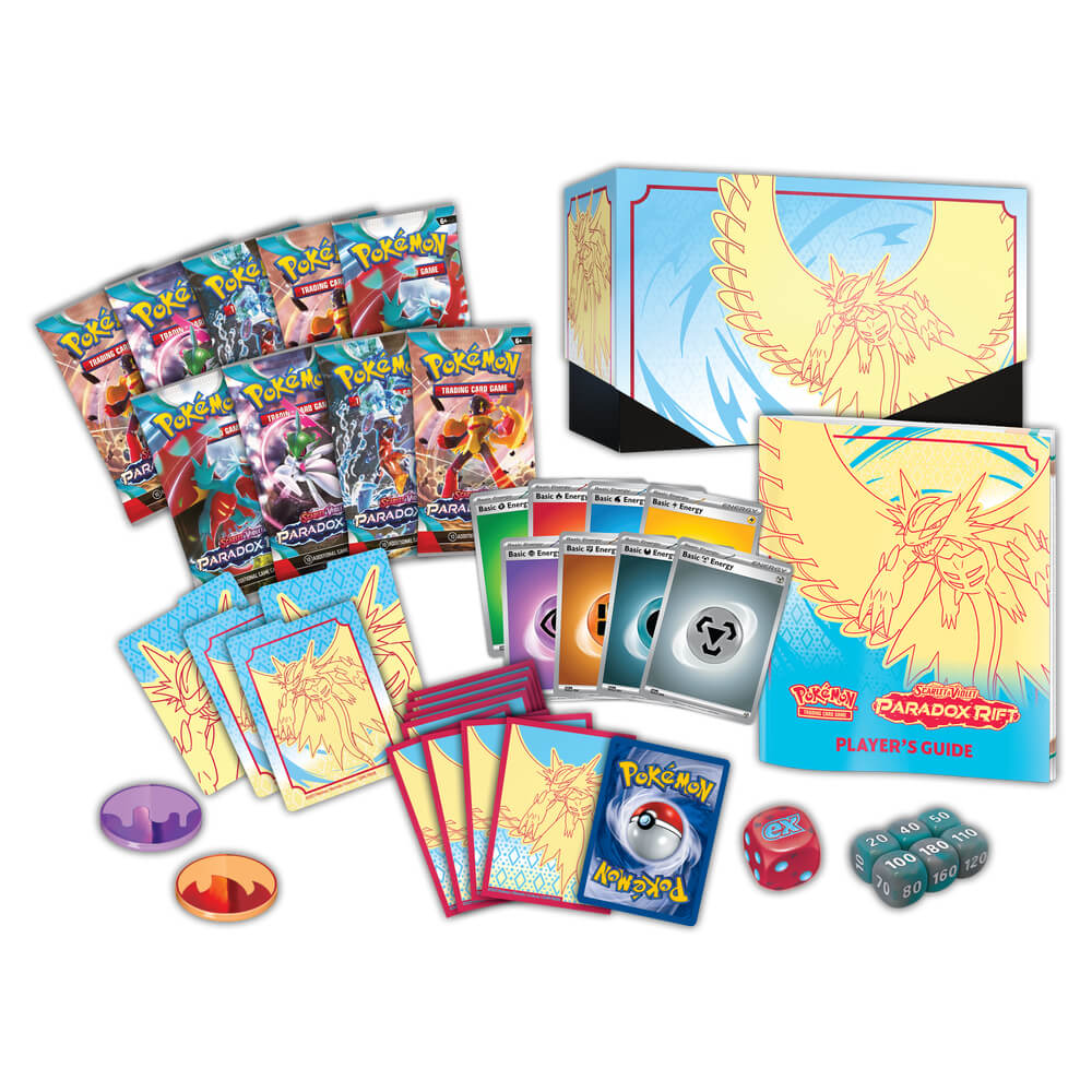 Pokémon Scarlet & Violet Paradox Rift Elite Trainer Box Roaring Moon - Image 2