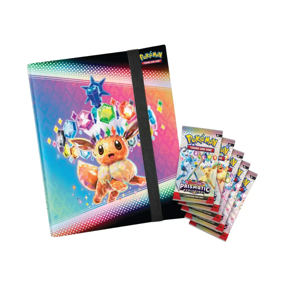 Pokémon Scarlet & Violet Prismatic Evolutions Binder Collection - Image 2