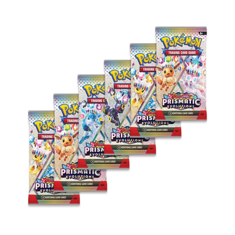 Pokémon Scarlet & Violet Prismatic Evolutions Booster Bundle - Image 3