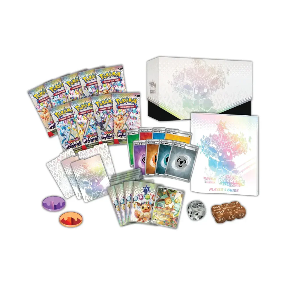 Pokémon Scarlet & Violet Prismatic Evolutions Elite Trainer Box - Image 2