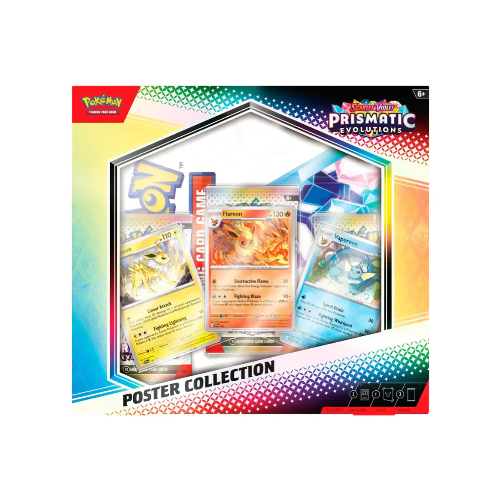 Pokémon Scarlet & Violet Prismatic Evolutions Poster Collection - Image 2