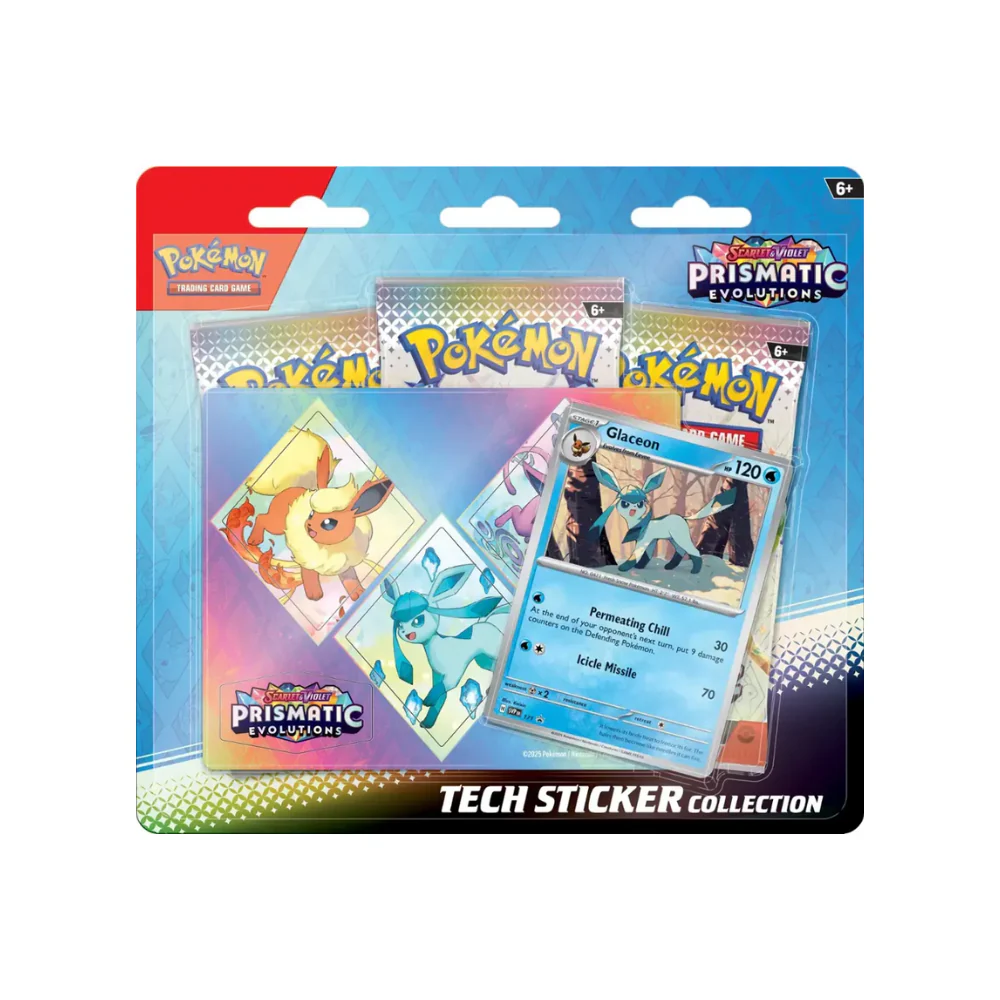 Pokémon Scarlet & Violet Prismatic Evolutions Tech Sticker Collection - Image 3