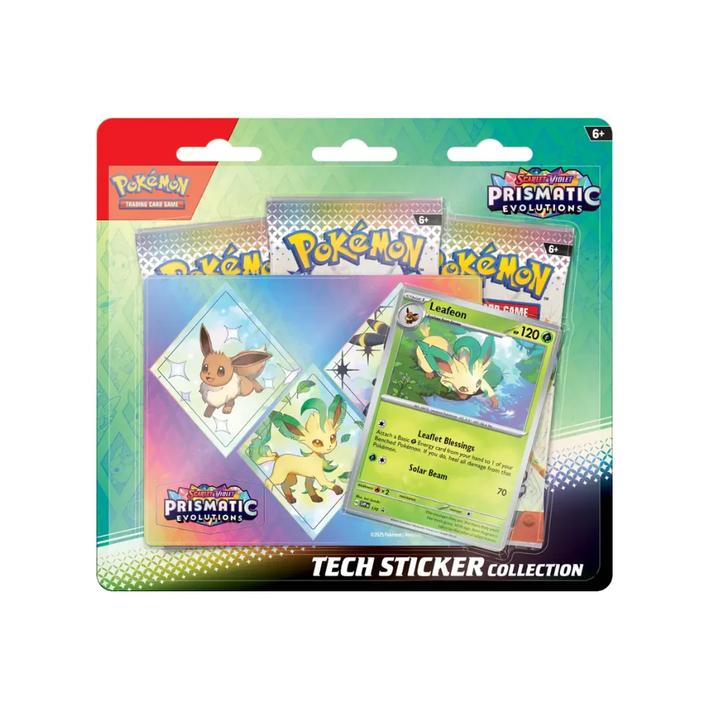 Pokémon Scarlet & Violet Prismatic Evolutions Tech Sticker Collection - Image 4