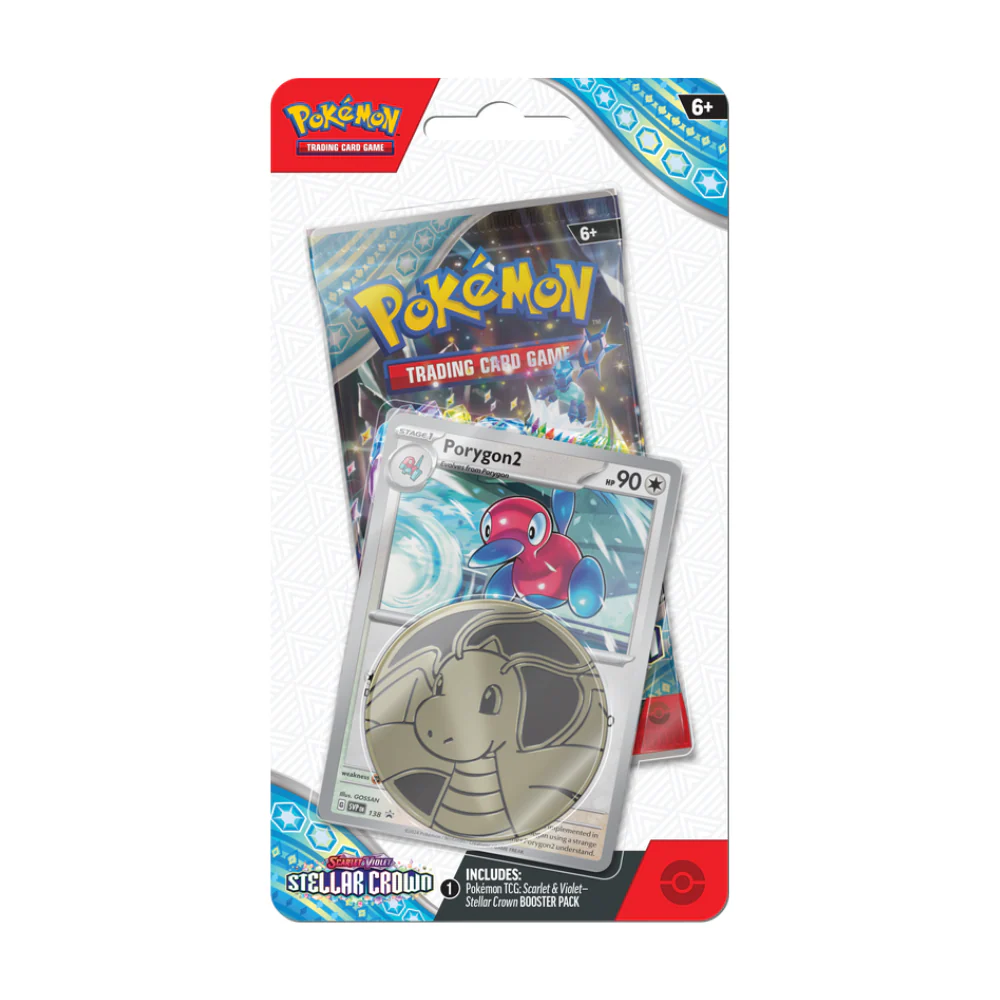 Pokémon Scarlet & Violet Stellar Crown Checklane Blister - Image 2