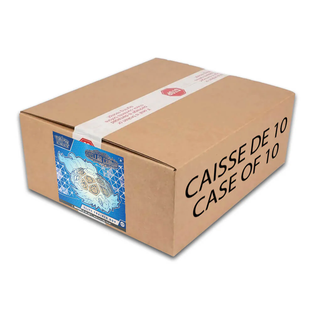 Pokémon Scarlet & Violet Stellar Crown Elite Trainer Box (Caisse scellée)