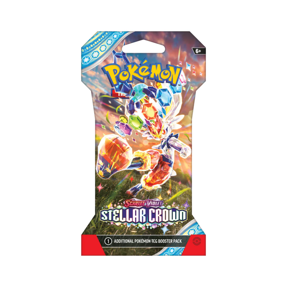 Pokémon Scarlet & Violet Stellar Crown Sleeved Pack - Image 3