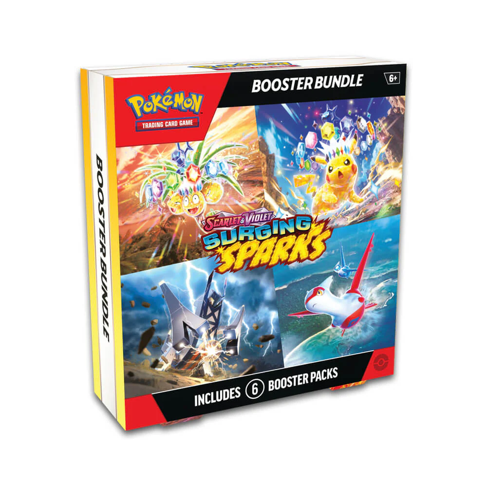 Pokémon Scarlet & Violet Surging Sparks Booster Bundle - Caisse Scellée de 20 - Image 2