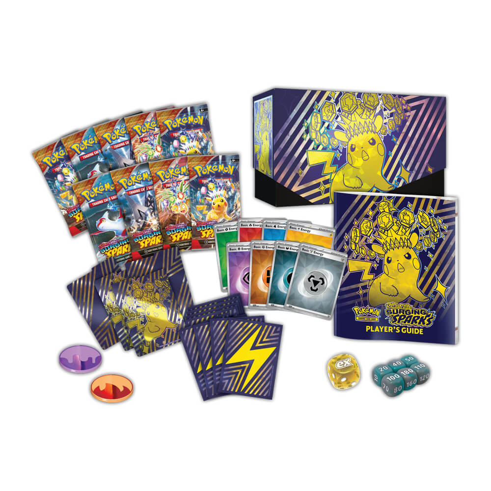 Pokémon Scarlet & Violet Surging Sparks Elite Trainer Box - Image 2