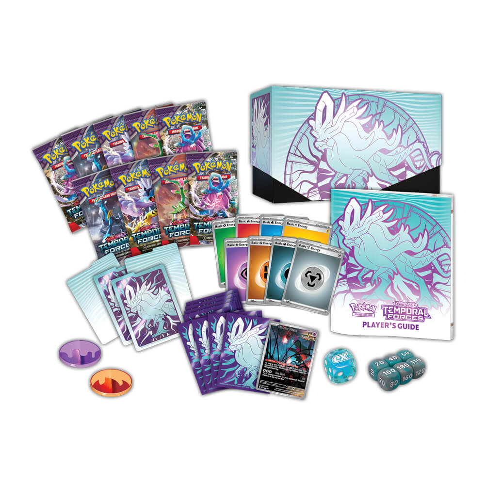 Pokémon Scarlet & Violet Temporal Forces Elite Trainner Box Walking Wake ex - Image 2