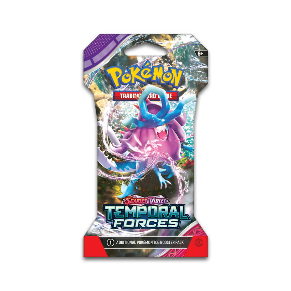 Pokémon Scarlet & Violet Temporal Forces Sleeved Pack - Image 4