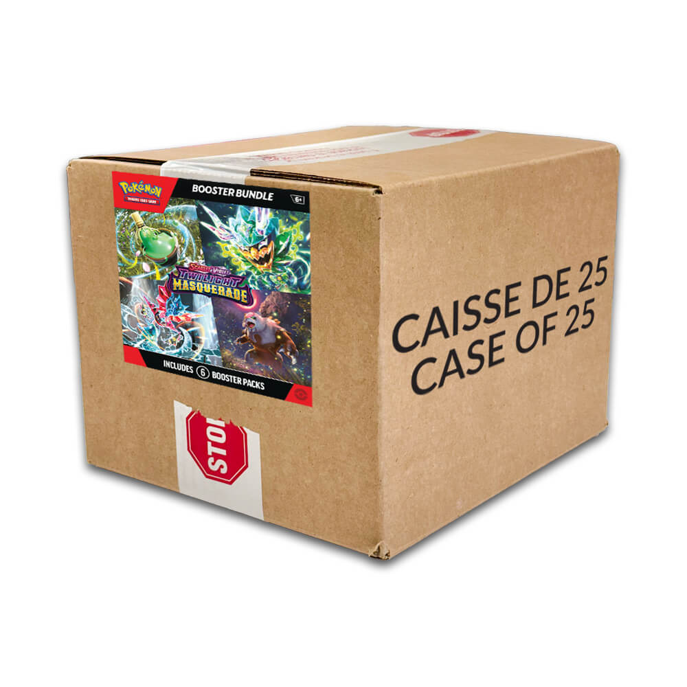 Pokémon Scarlet & Violet Twilight Masquerade Booster Bundle - Caisse Scellée 25