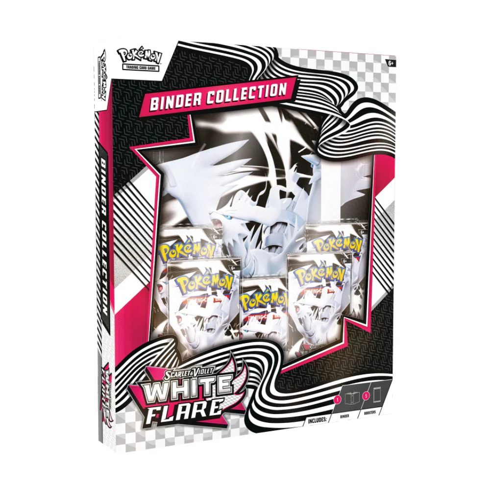 Pokémon Scarlet & Violet White Flare Binder Collection