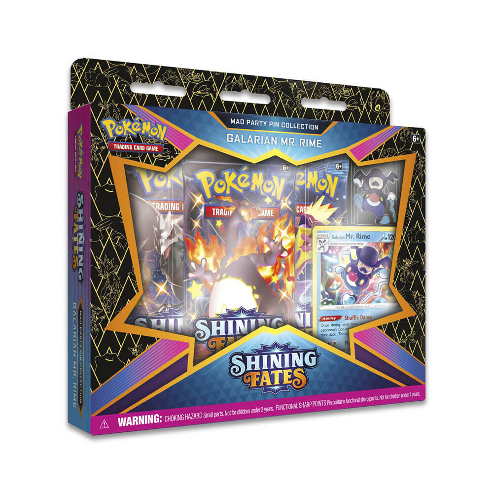 Pokémon Shining Fates Mad Party Pin Collection - Image 3