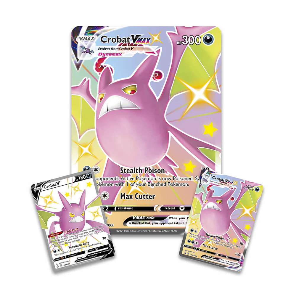 Pokémon Shining Fates Premium Collection Shiny Crobat VMAX - Image 3