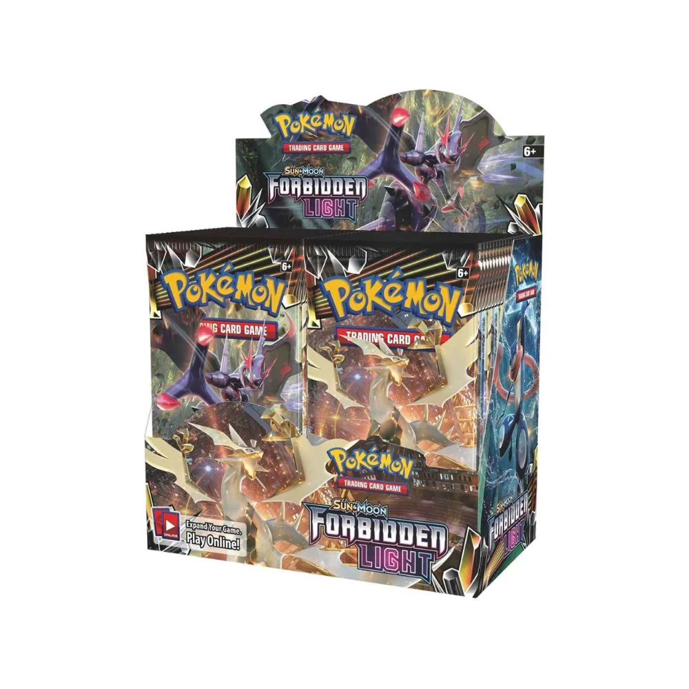 Pokémon Sun & Moon Forbidden Light Booster Box