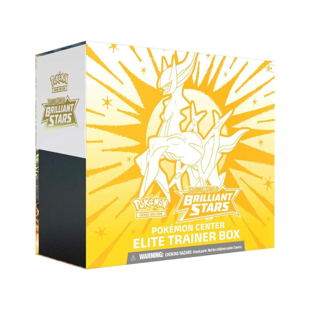 Pokémon Sword & Shield Brilliant Stars Elite Trainer Box (Pokémon Center)