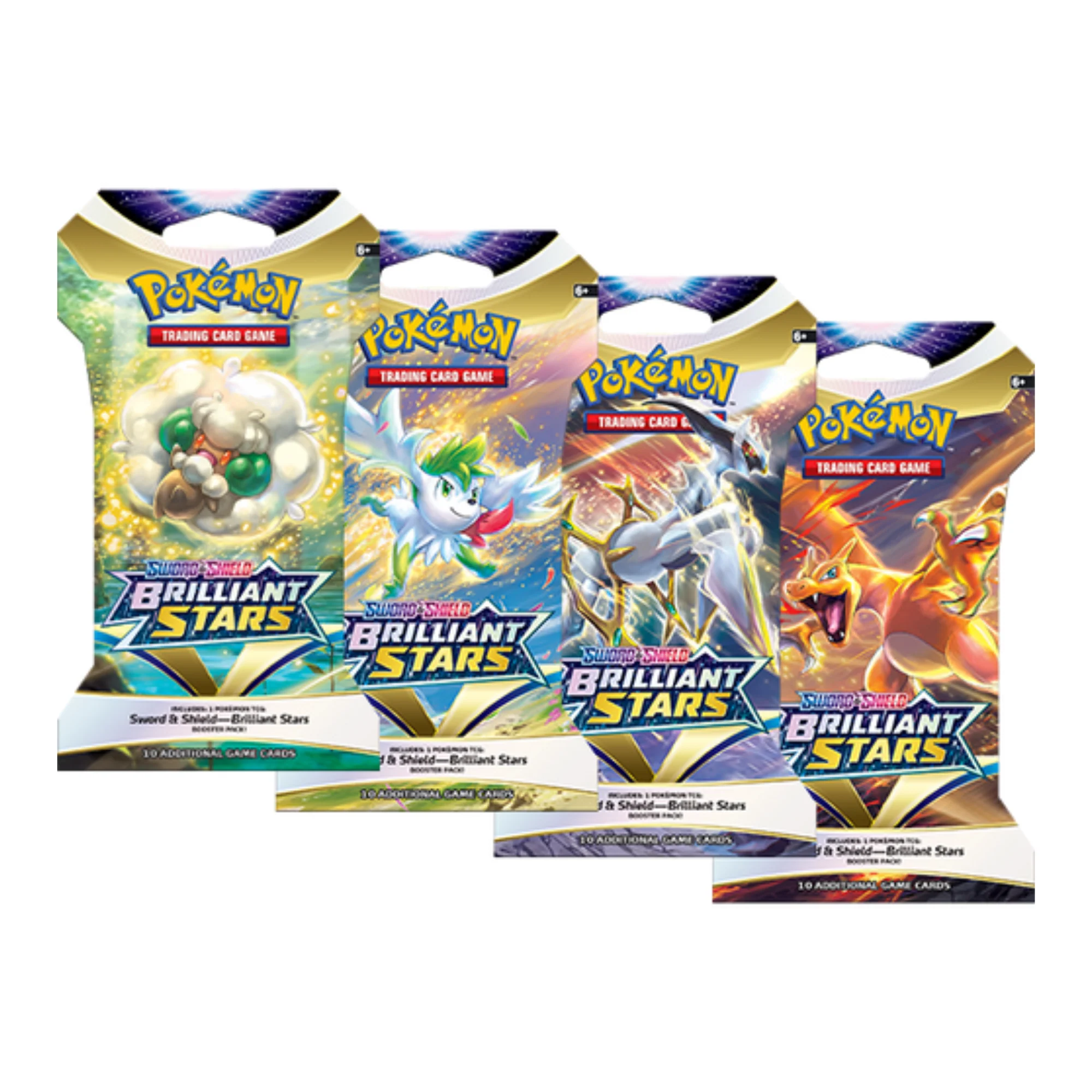 Pokémon Sword & Shield Brilliant Stars Sleeved Pack - Image 2