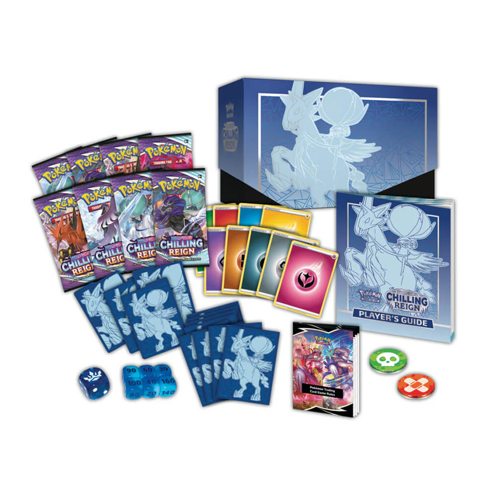 Pokémon Sword & Shield Chilling Reign Elite Trainer Box Ice Rider Calyrex - Image 2