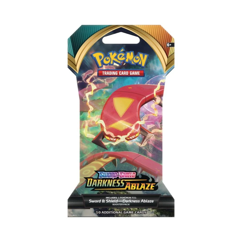 Pokémon Sword & Shield Darkness Ablaze Sleeved Pack - Image 2