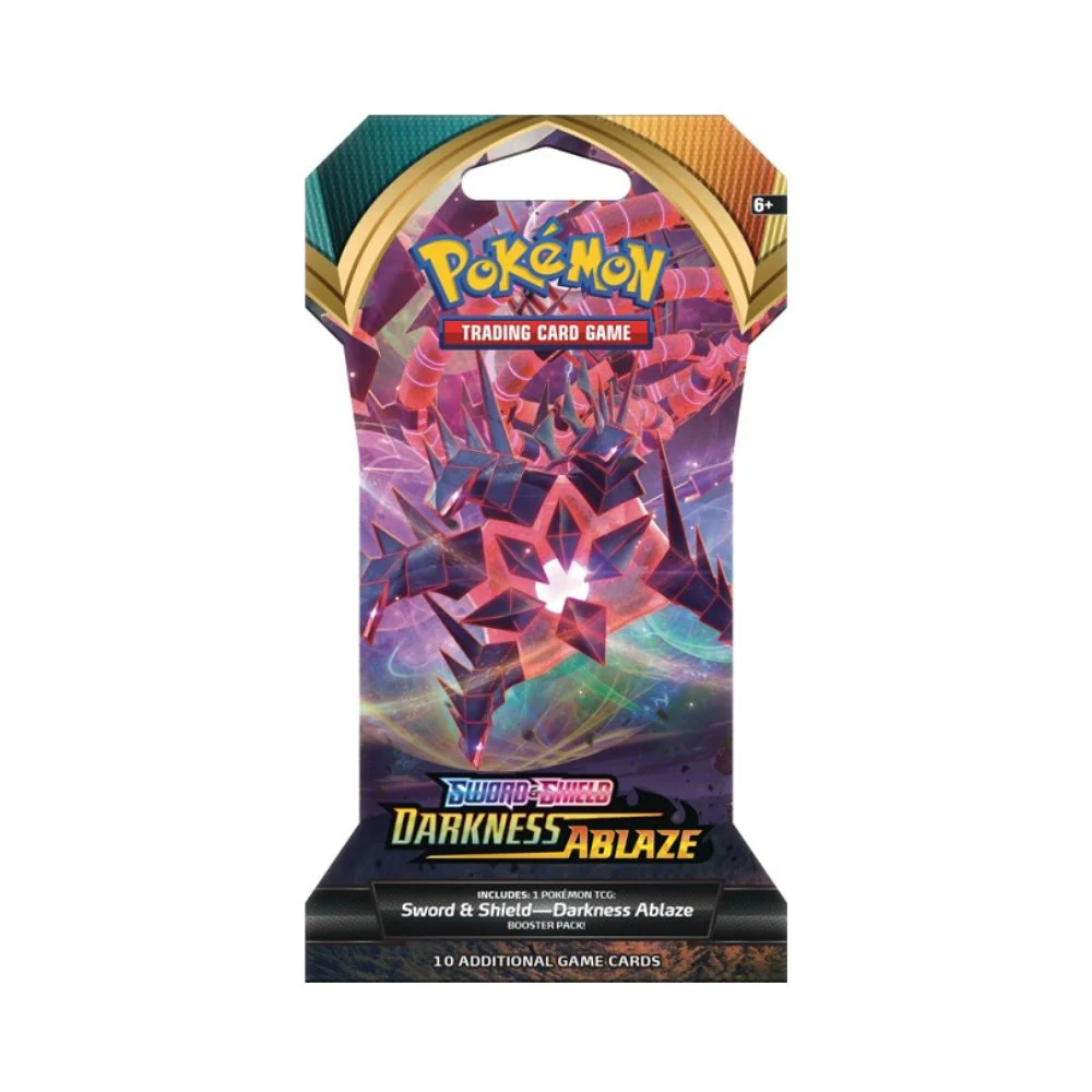 Pokémon Sword & Shield Darkness Ablaze Sleeved Pack - Image 3