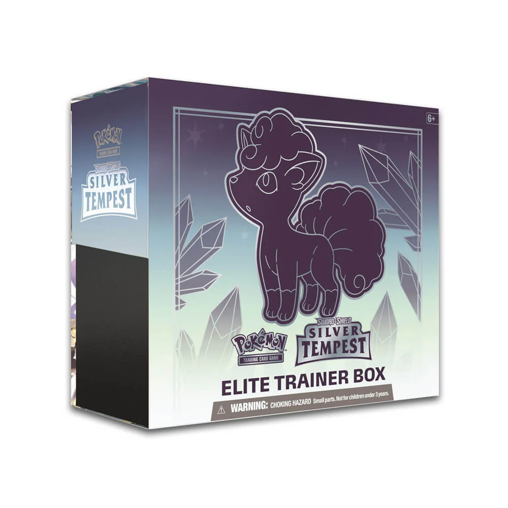 Pokémon Sword & Shield Silver Tempest Elite Trainer Box - Caisse Scellée de 10 - Image 2