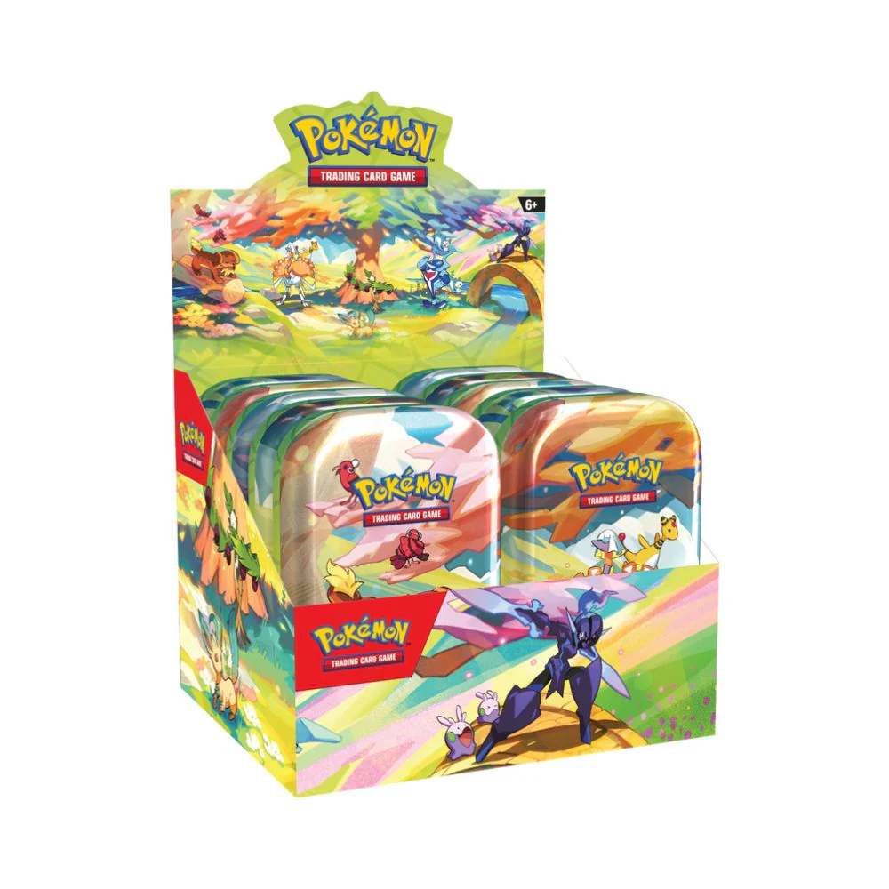 Pokémon Vibrant Paldea Mini Tin Display